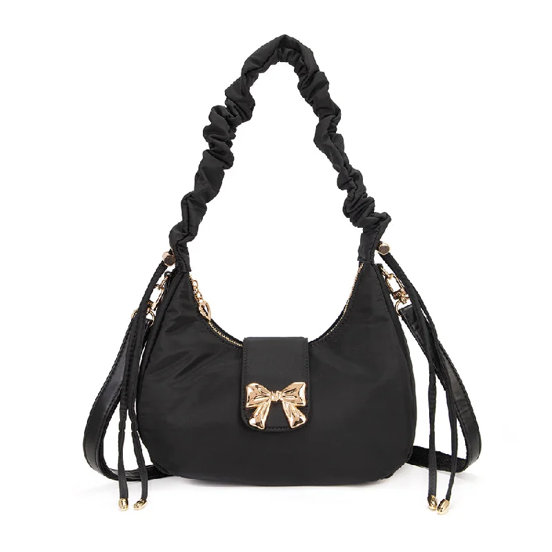 Retro Lovers En-ji Minbi Shoulderbag - Black Elevate Your Style With Our Handbag Sale Retro Lovers En-ji Minbi Shoulderbag - Black Elevate Your Style With Our Handbag Sale