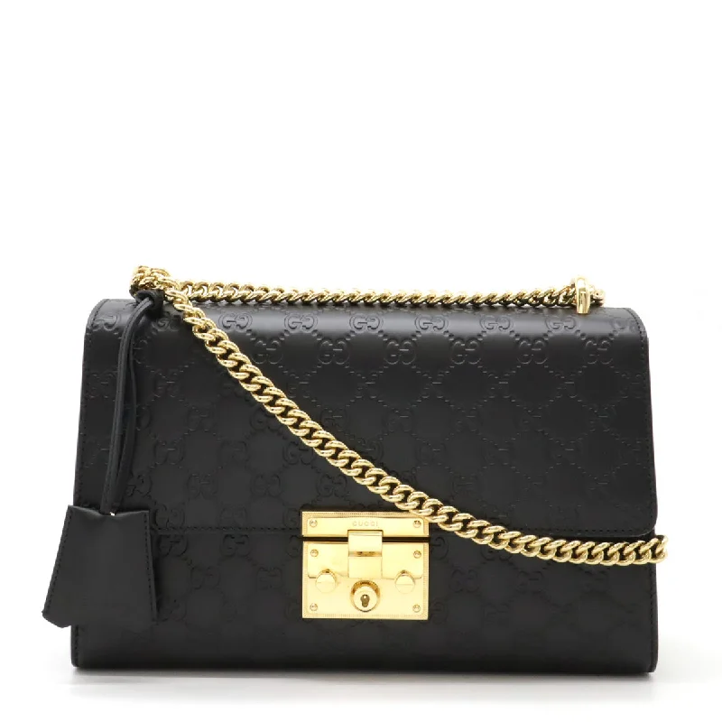 Popular Collection Gucci Leather Padlock Shoulder Bag Black Gold Hardware Designer Bags, Low Prices Popular Collection Gucci Leather Padlock Shoulder Bag Black Gold Hardware Designer Bags, Low Prices