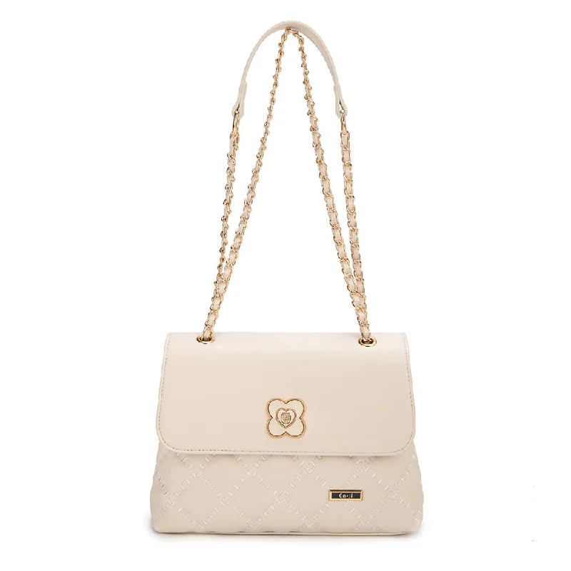 Exclusive Designer Style Deals En-ji Munsu Shoulderbag - Ivory Everyday Bags At Wallet-Friendly Prices Exclusive Designer Style Deals En-ji Munsu Shoulderbag - Ivory Everyday Bags At Wallet-Friendly Prices