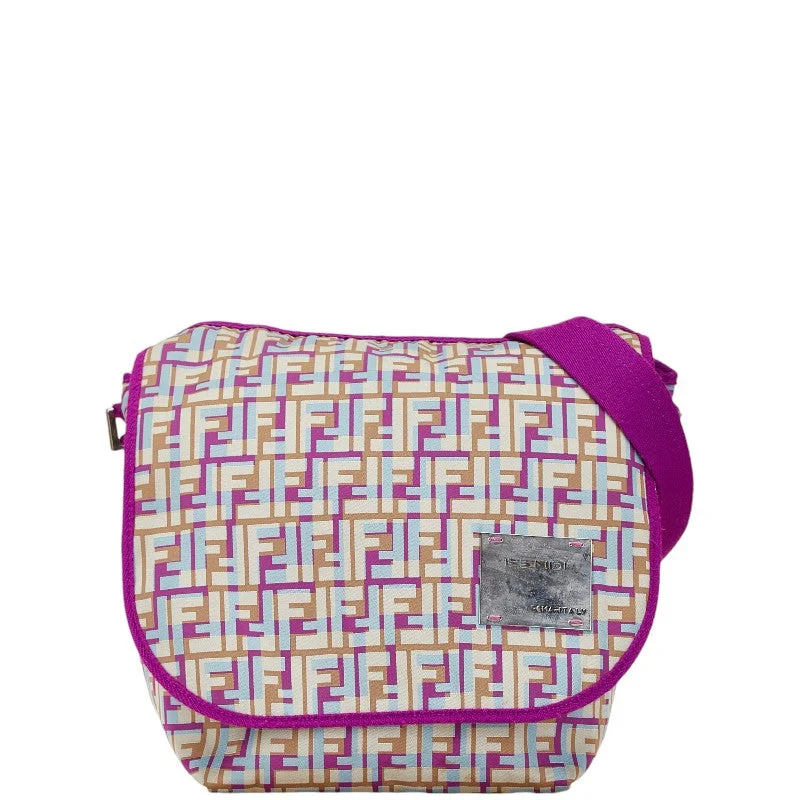 Flirty Fashion Discounts Fendi Zucca Canvas Nylon Shoulder Bag 26771 High-Fashion Handbags At Reduced Costs Flirty Fashion Discounts Fendi Zucca Canvas Nylon Shoulder Bag 26771 High-Fashion Handbags At Reduced Costs