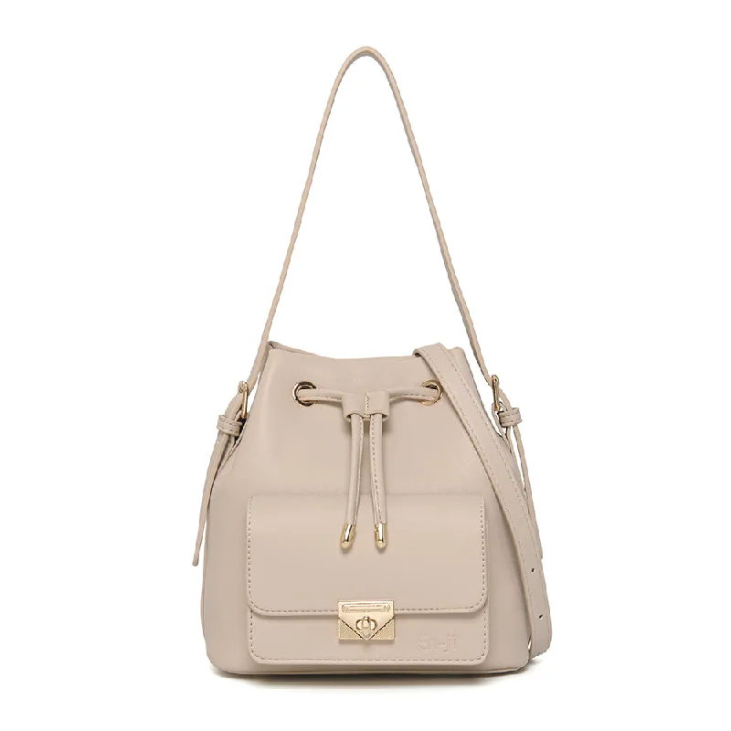 Budget Friendly En-ji Yulsa Shoulderbag - Cream Fashion Bags, Limited Offer
