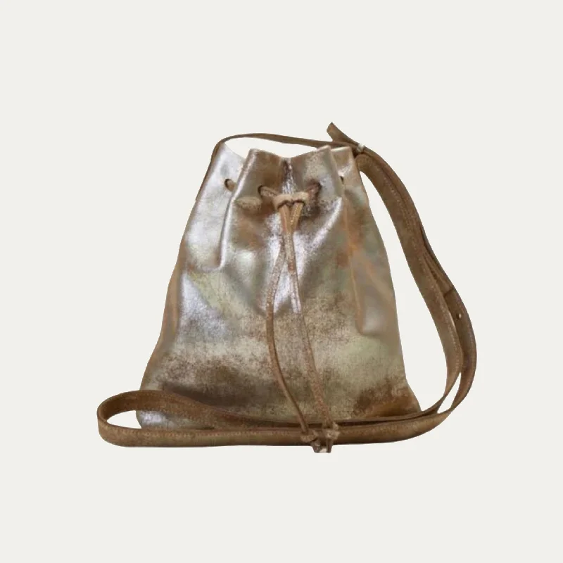 Exclusive Sale Mini Crossbody Tote | Light Brown Metallic Leather + Silver Hardware Best-Selling Bags Now At Exclusive Promotional Prices Exclusive Sale Mini Crossbody Tote | Light Brown Metallic Leather + Silver Hardware Best-Selling Bags Now At Exclusive Promotional Prices