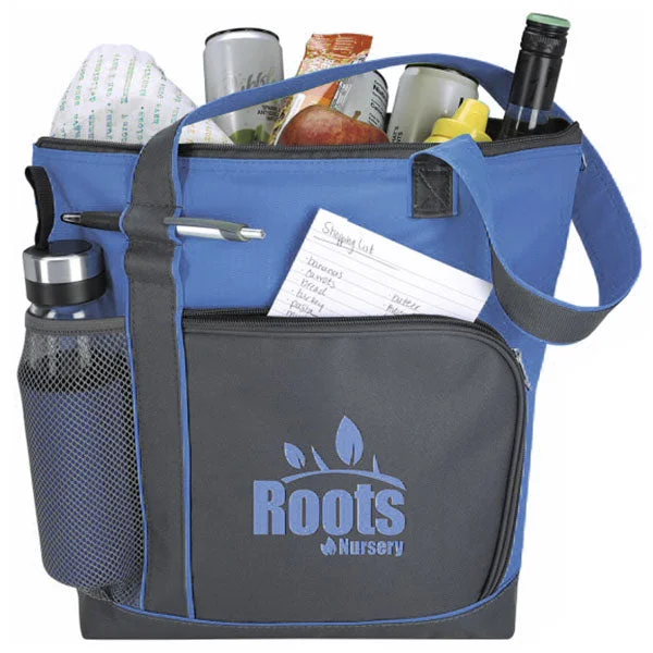 Forward Trendsetter Atchison Charcoal/Royal Market Cooler Tote The Best Handbag Sale Of The Season Forward Trendsetter Atchison Charcoal/Royal Market Cooler Tote The Best Handbag Sale Of The Season