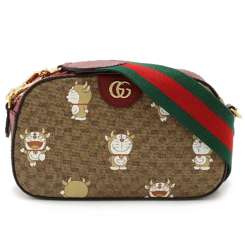 Spring Fashion Gucci GG Supreme Doraemon 2WAY Shoulder Bag Grab Stylish Bags Before They're Gone Spring Fashion Gucci GG Supreme Doraemon 2WAY Shoulder Bag Grab Stylish Bags Before They're Gone