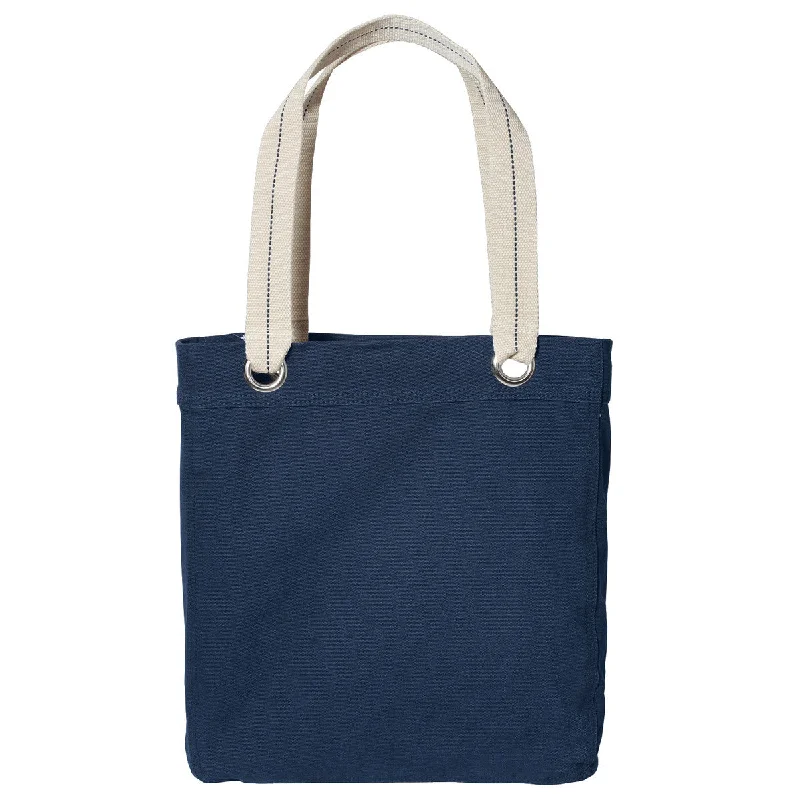 Cool Prices Port Authority Navy/ Chili Red Allie Tote Everyday Handbags At Wallet-Friendly Prices Cool Prices Port Authority Navy/ Chili Red Allie Tote Everyday Handbags At Wallet-Friendly Prices