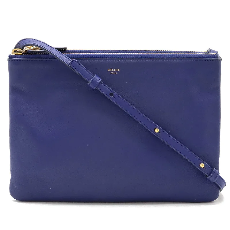 Unbeatable Prices Celine Trio Large Lambskin Shoulder Bag Blue Your Perfect Bag At The Perfect Price Unbeatable Prices Celine Trio Large Lambskin Shoulder Bag Blue Your Perfect Bag At The Perfect Price