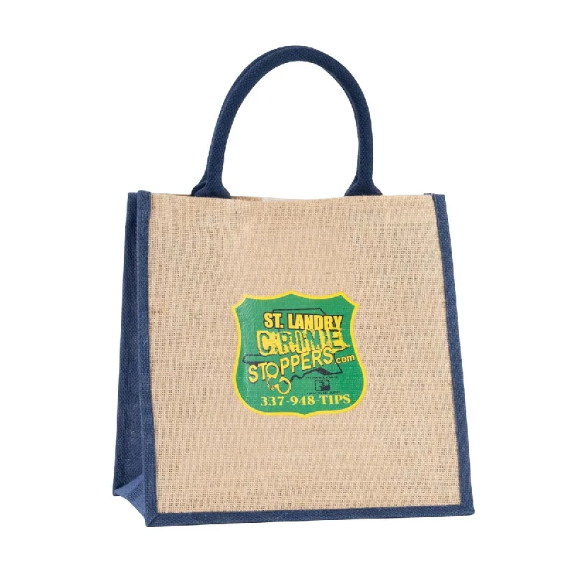 Embrace New Fashion Perfect Line Navy Jute Shopper Tote Trendy Purses With Limited-Time Offers Embrace New Fashion Perfect Line Navy Jute Shopper Tote Trendy Purses With Limited-Time Offers
