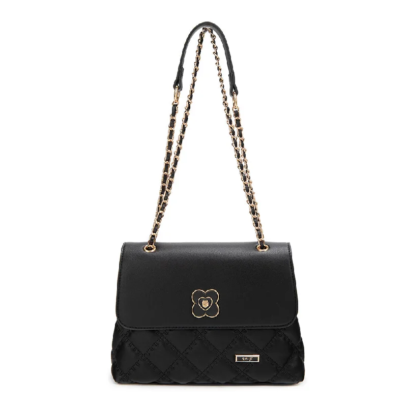Fashion-Forward Offers En-ji Munsu Shoulderbag - Black Chic Bags, Shop Now & Save