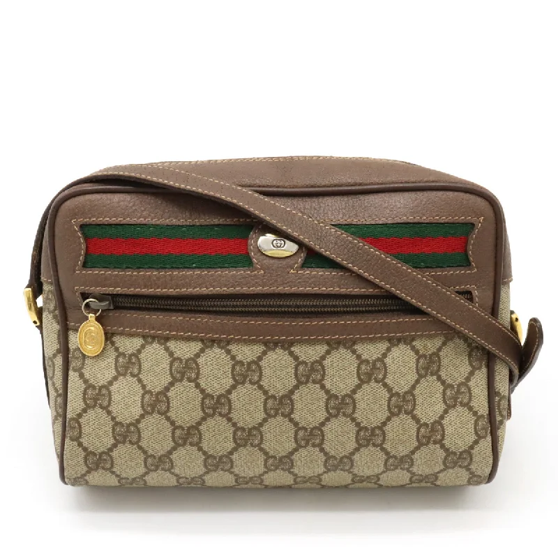 Luxury Bags For Professionals With Discounts Gucci Old Gucci Sherry Line Shoulder Bag PVC Leather Chic Crossbody Bags, Limited Offers Luxury Bags For Professionals With Discounts Gucci Old Gucci Sherry Line Shoulder Bag PVC Leather Chic Crossbody Bags, Limited Offers