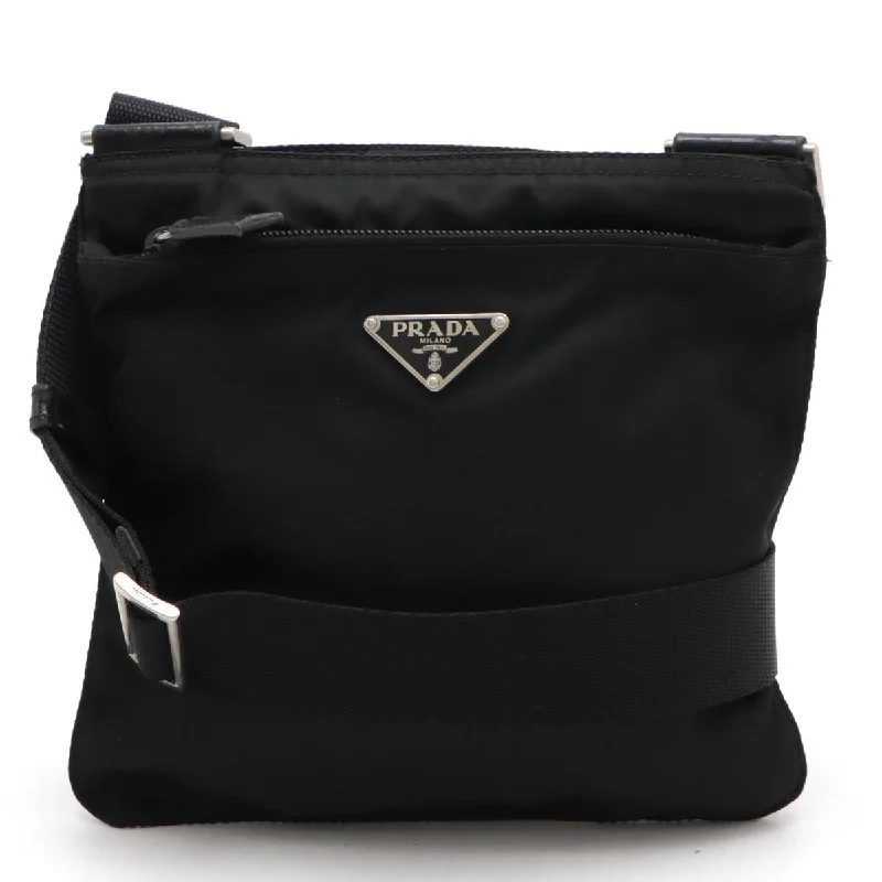 Stylish Bags With Discounts Prada Nylon/Leather VELA Shoulder Bag Pochette B7372 Stylish Handbags At Unbeatable Discounts Stylish Bags With Discounts Prada Nylon/Leather VELA Shoulder Bag Pochette B7372 Stylish Handbags At Unbeatable Discounts
