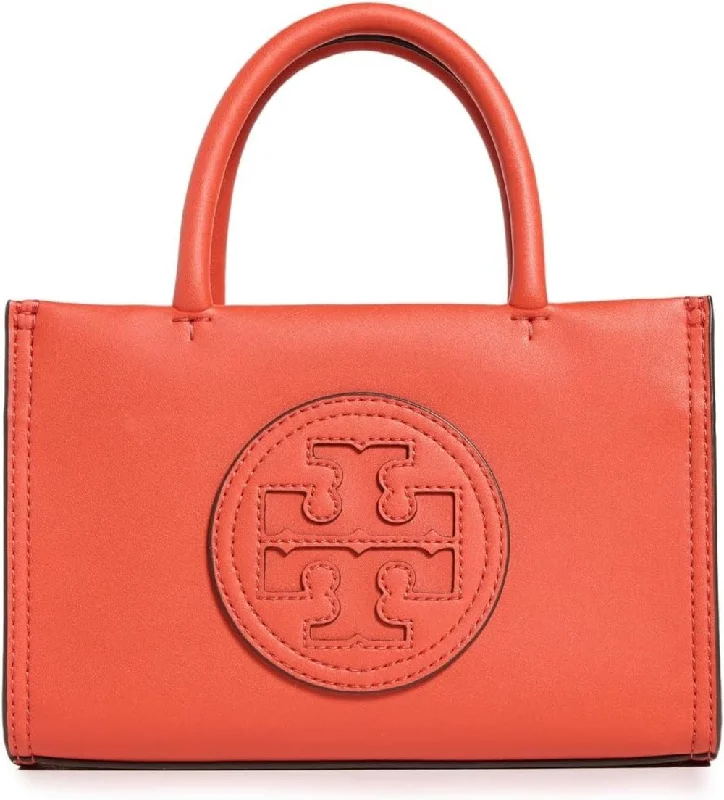 Tory Burch Women's Ella Bio Mini Tote, Poppy Red Huge Handbag Markdowns – Update Your Collection Now