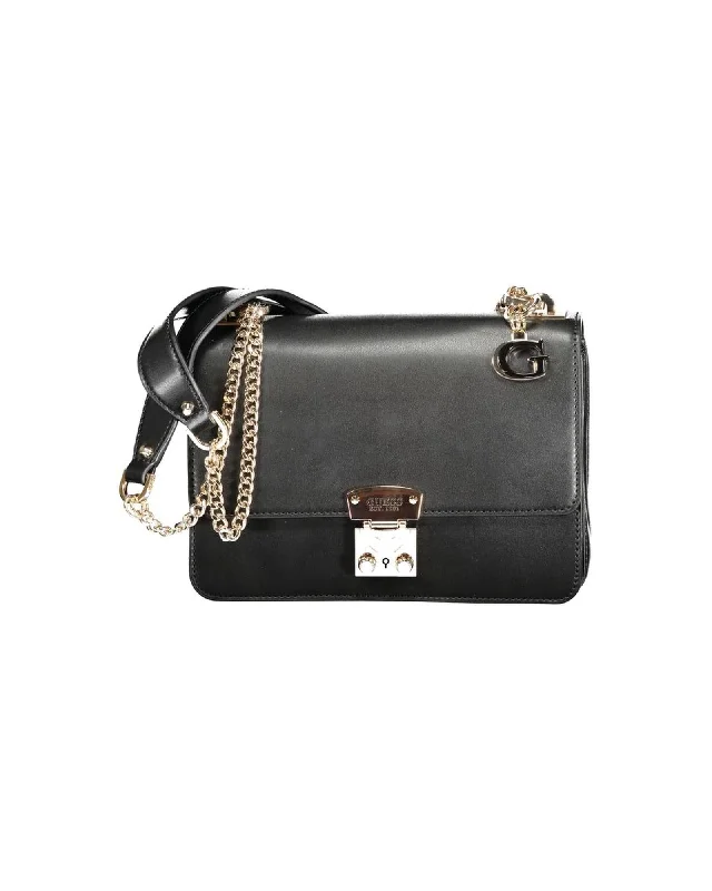 Guess Jeans Guess Soho Small Chain Bag Black Leather Handbag Timeless Handbags, Flash Sale Guess Jeans Guess Soho Small Chain Bag Black Leather Handbag Timeless Handbags, Flash Sale