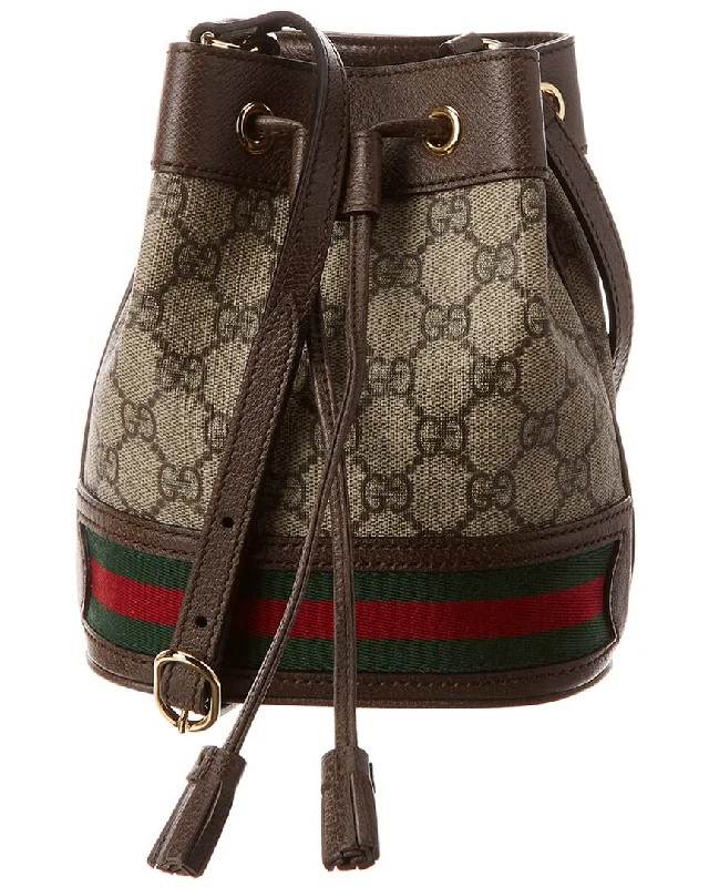Gucci Ophidia Mini Gg Supreme Canvas & Leather Bucket Bag Classic Totes, Exclusive Deals Gucci Ophidia Mini Gg Supreme Canvas & Leather Bucket Bag Classic Totes, Exclusive Deals