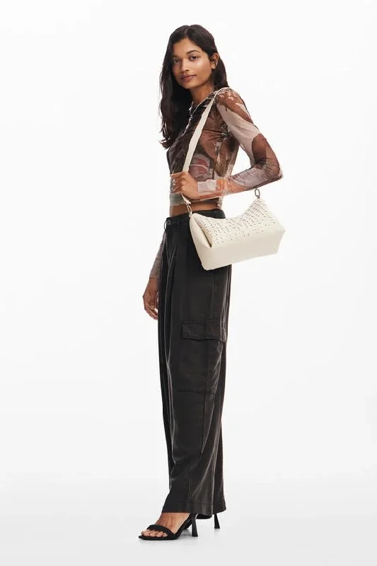 Bloomer Mayari Handbag-Cream Classic And Modern Handbags Now More Affordable