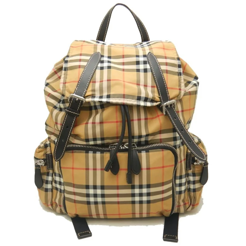 Burberry  Synthetic Backpack Bag (Pre-Owned) Chic Shoulder Bags At Promotional Rates