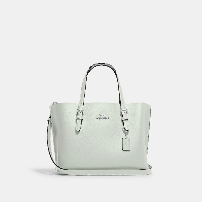Coach Outlet Mollie Tote 25 With Signature Canvas Interior Designer Bags At Exclusive Clearance Prices