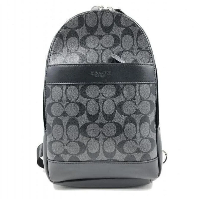 Coach Signature  Canvas Backpack Bag (Pre-Owned) Premium Bags At Special Prices