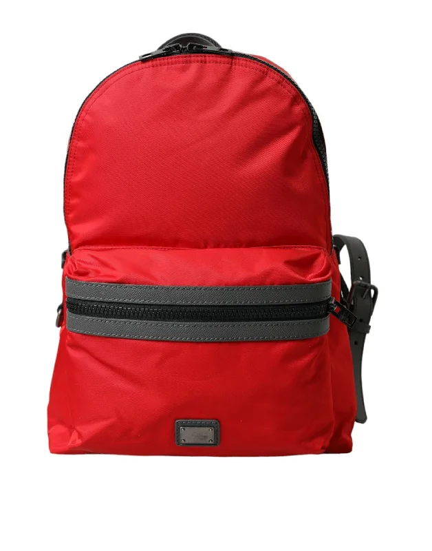 Dolce & Gabbana Nylon Leather DG Logo School Backpack Men's Bag Classic And Modern Handbags Now More Affordable Dolce & Gabbana Nylon Leather DG Logo School Backpack Men's Bag Classic And Modern Handbags Now More Affordable