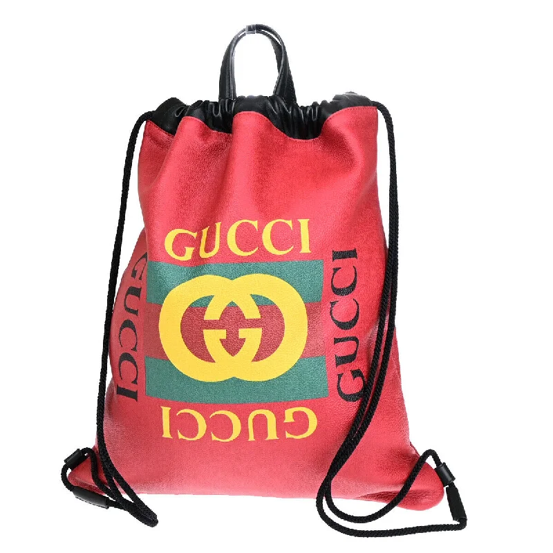 Gucci Drawstring Leather Backpack Bag (Pre-Owned) Must-Have Bags At Irresistible Discounts Gucci Drawstring Leather Backpack Bag (Pre-Owned) Must-Have Bags At Irresistible Discounts