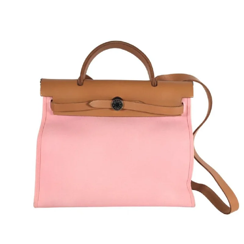 Hermes Herbag 31 Rose Confetti Canvas Chic Bags, Shop Now & Save