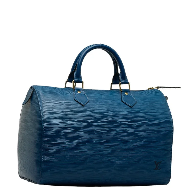 Louis Vuitton Epi Speedy 30 Handbag M43005 Toledo Blue Elevate Your Style With Our Handbag Sale