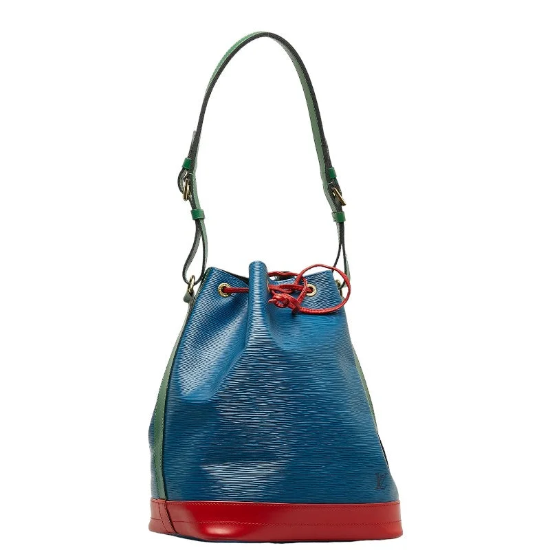 Louis Vuitton Epic Noir Tricolor Shoulder Bag M44084 Red Blue Green Leather Lady Louis Vuitton