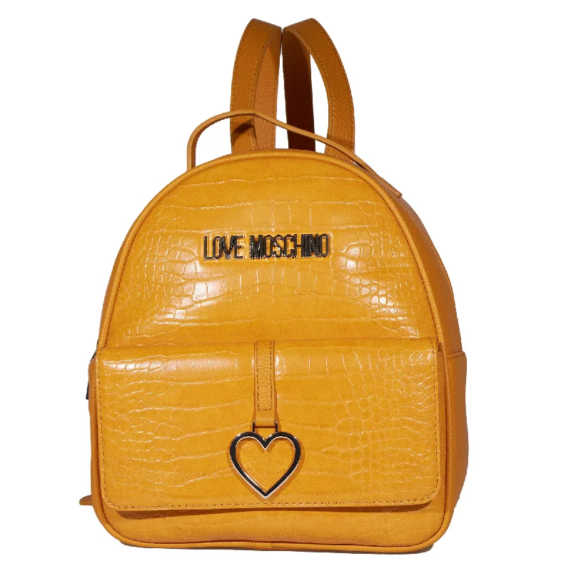Love Moschino Womens Mustard Handbag Classic Bags, Exclusive Deals
