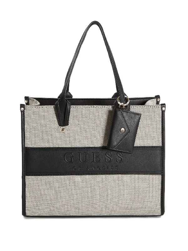 Maya Color-Block Canvas Tote Luxury Bags, Budget Prices