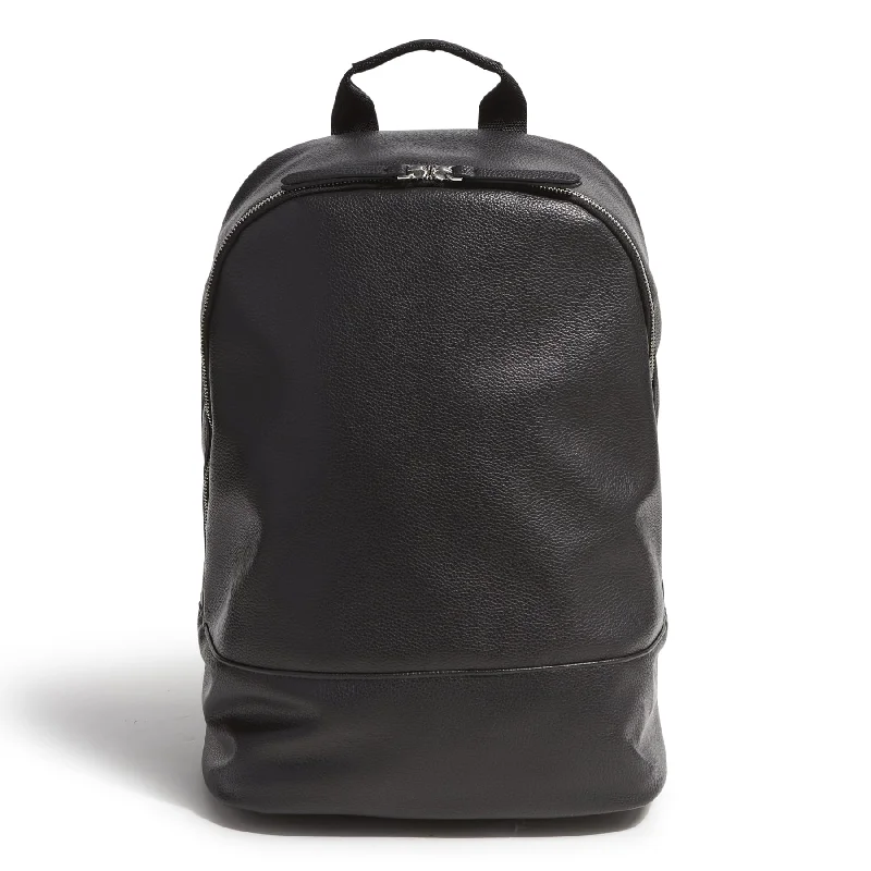 Outlet Faux Leather Commuter Backpack Modern Handbags With Stylish Discounts
