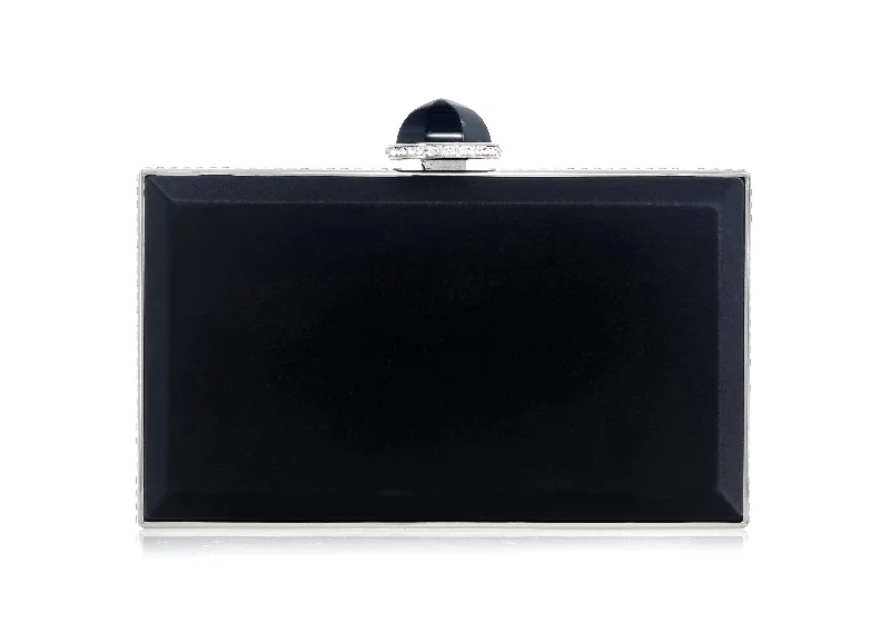 Skylar Satin Handbag in Black The Perfect Bag Sale For A Seasonal Refresh