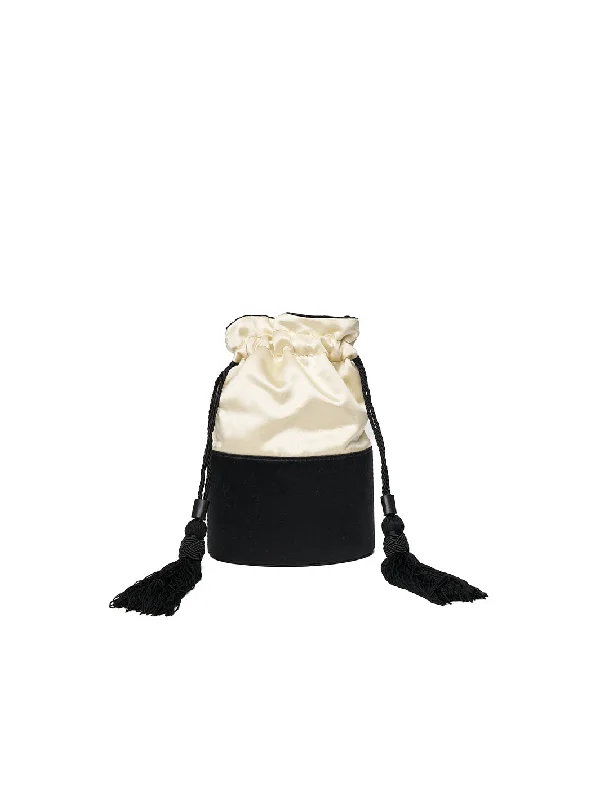 The Lola in Ivory Satin Best Deals On Premium And Casual Bags – Act Fast