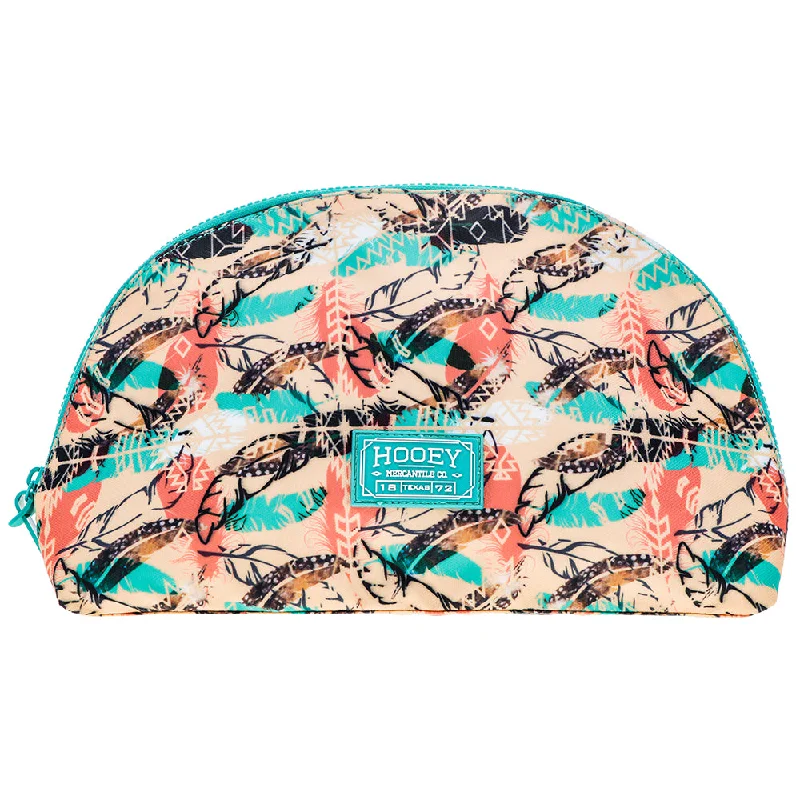 "Topawa Feather" Hooey Large Accessory Bag Feather Pattern Rose/Turquoise Shoulder Bags, Best Deals Today "Topawa Feather" Hooey Large Accessory Bag Feather Pattern Rose/Turquoise Shoulder Bags, Best Deals Today