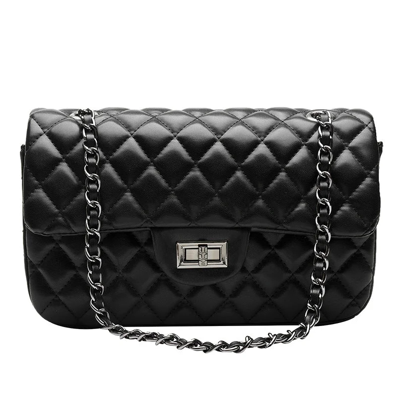 Amazon Hot Selling Women's Shoulder Bag Pu Leather Lingge Pattern Luxury Brand Designer Girl's Purse Handbag Sac Premium Quality Bags At Affordable Prices Amazon Hot Selling Women's Shoulder Bag Pu Leather Lingge Pattern Luxury Brand Designer Girl's Purse Handbag Sac Premium Quality Bags At Affordable Prices