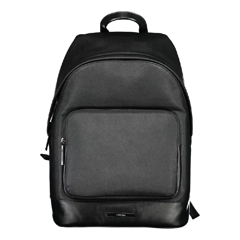 Calvin Klein Black Polyester Backpack Your Perfect Bag At The Perfect Price