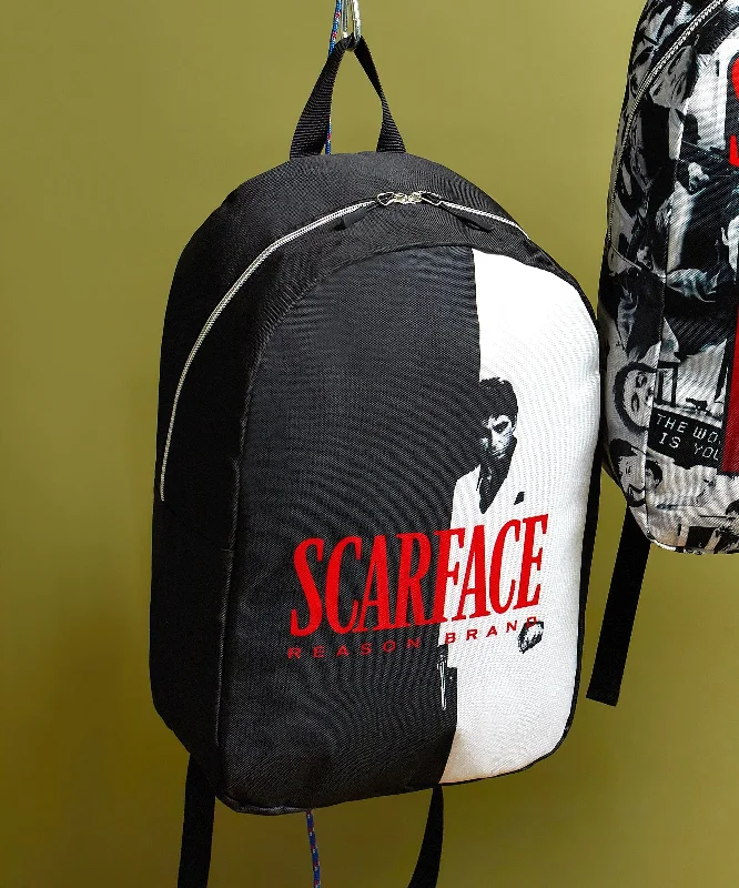 Scarface™ Black And White Backpack Classic Bags, Exclusive Deals