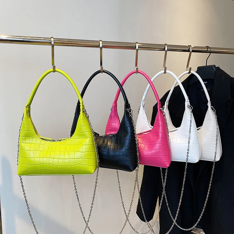 Crocodile Print Korean Crescent Armpit Women's Premium Fashion Shoulder Women Fashion Handbags Multi-Functional Purse Final Call – Shop Stylish Bags Before They're Gone Crocodile Print Korean Crescent Armpit Women's Premium Fashion Shoulder Women Fashion Handbags Multi-Functional Purse Final Call – Shop Stylish Bags Before They're Gone