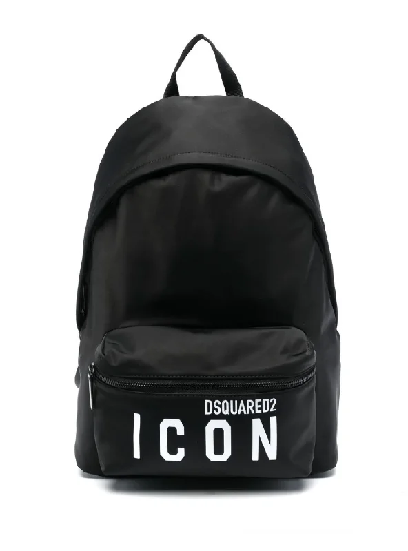 Dsquared2 Icon logo-print backpack Shop Stylish Bags At Unbeatable Prices