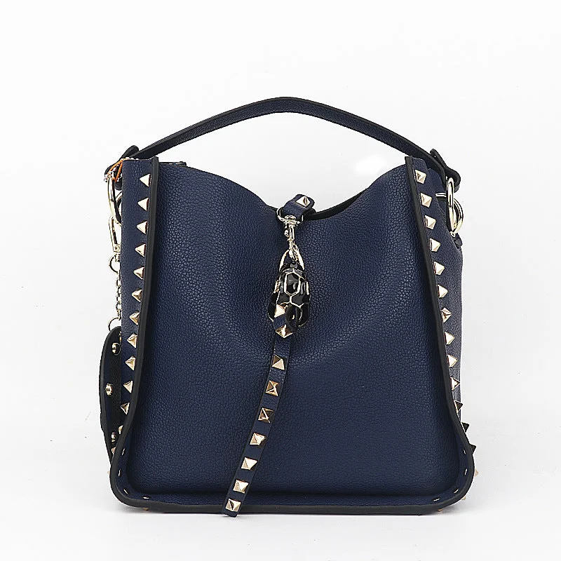 Genuine Cow Leather Shoulder Bags Fashion Rivet Style Ladies Hand Bags For Women High Quality Mini Crossbody Bag Bolsas Feminina Flash Sale On Elegant Bags – Limited Stock Available