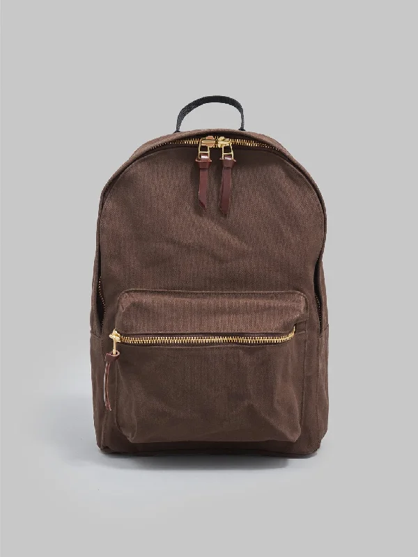 Kobashi Studio Standard Backpack Brown Trendy Totes, Shop & Save
