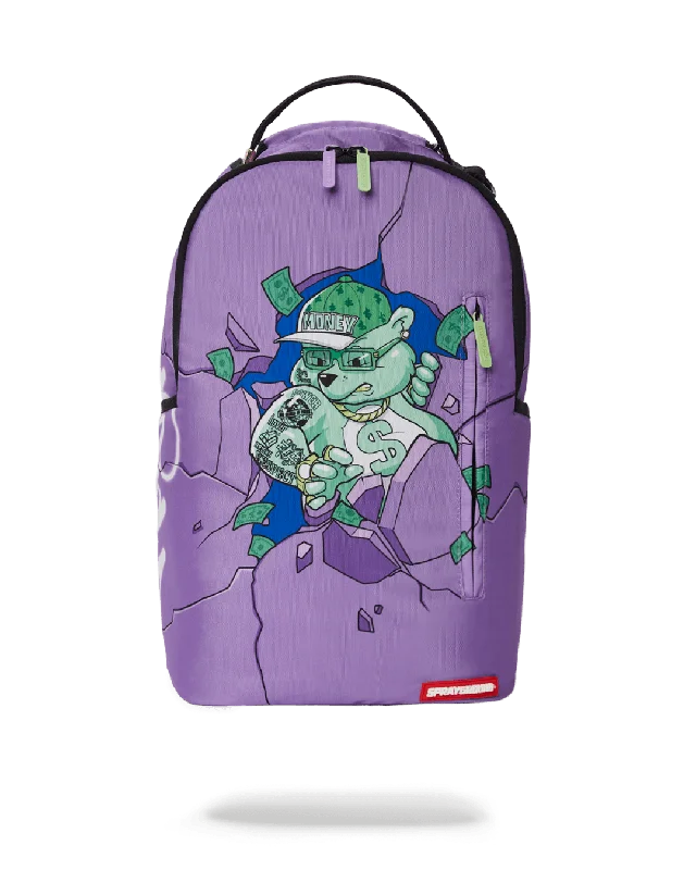 Sprayground Backpack MONEY BEAR BREAKOUT BACKPACK (DLXR) Multicolor Sleek Bags, Perfect Prices