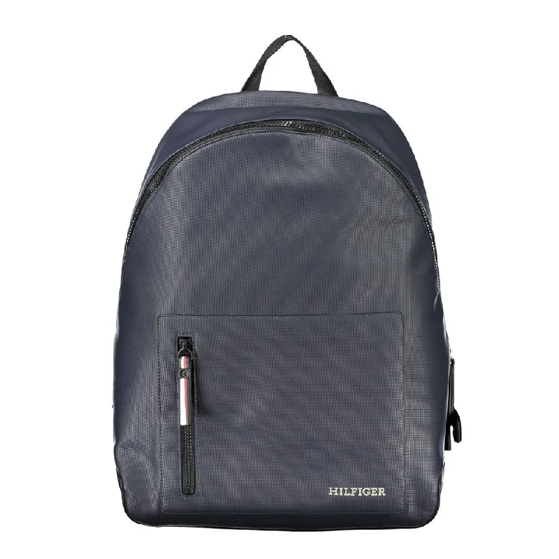 Tommy Hilfiger Blue Polyethylene Men Backpack Elegant Bags With Limited Stock Available Tommy Hilfiger Blue Polyethylene Men Backpack Elegant Bags With Limited Stock Available