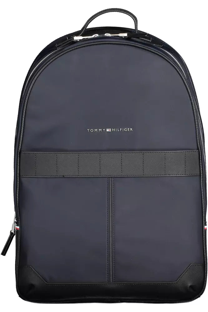 Tommy Hilfiger Blue Polyester Men Backpack Designer-Inspired Bags At Reduced Prices Tommy Hilfiger Blue Polyester Men Backpack Designer-Inspired Bags At Reduced Prices