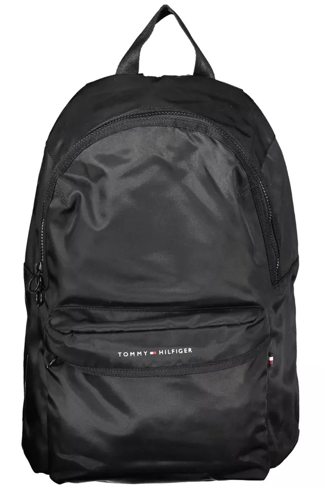 Tommy Hilfiger Black Polyester Men Backpack Fashionable Handbags At Must-Have Prices Tommy Hilfiger Black Polyester Men Backpack Fashionable Handbags At Must-Have Prices