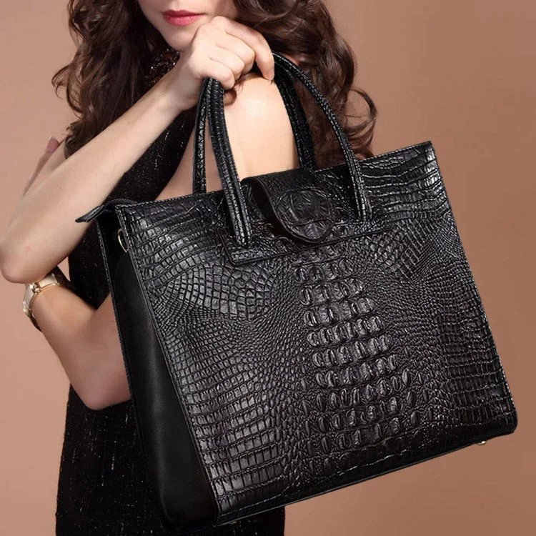 Two sizes alligator pattern handbags ladies new trend luxury bags shoulder real leather crocodile handbag fashion womens handbag Unmissable Deals On Everyday Handbags Two sizes alligator pattern handbags ladies new trend luxury bags shoulder real leather crocodile handbag fashion womens handbag Unmissable Deals On Everyday Handbags