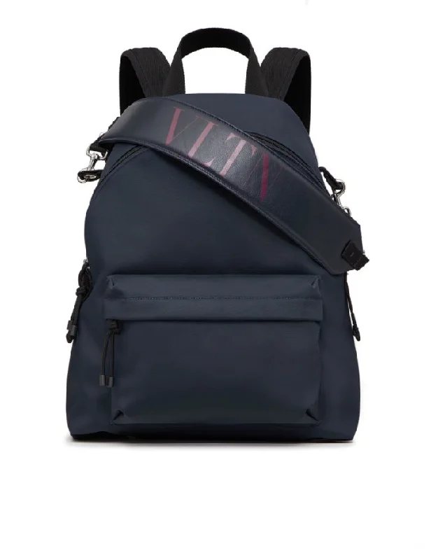Valentino Garavani logo-strap backpack Trendy Handbags, Limited-Time Sale