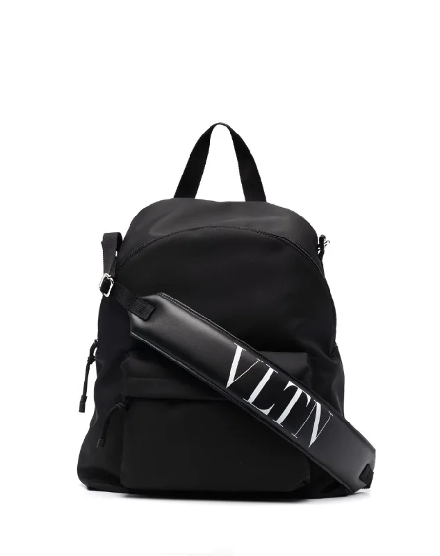 Valentino Garavani logo-strap backpack Fashion Bags, Huge Savings