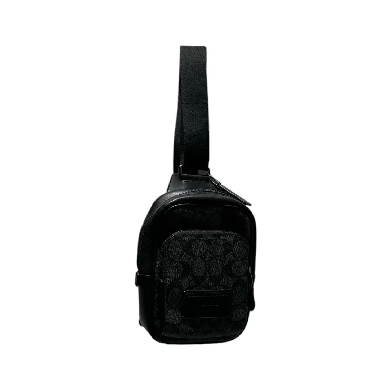 COACH/Bag/OS/Monogram/Leather/BLK/Racer Sling Bag Modern Handbags With Stylish Discounts COACH/Bag/OS/Monogram/Leather/BLK/Racer Sling Bag Modern Handbags With Stylish Discounts