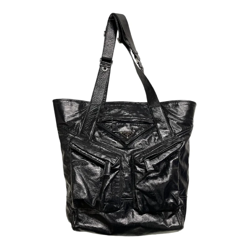 PRADA/Tote Bag/OS/Leather/BLK/G4BCJY2 Grab Your Favorite Handbags For Less
