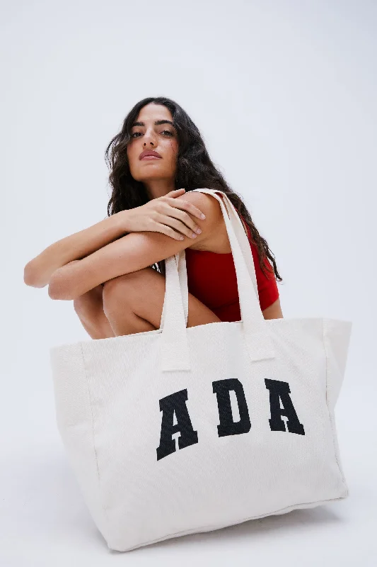 ADA Tote Bag - Cream Sleek Bags, Perfect Prices