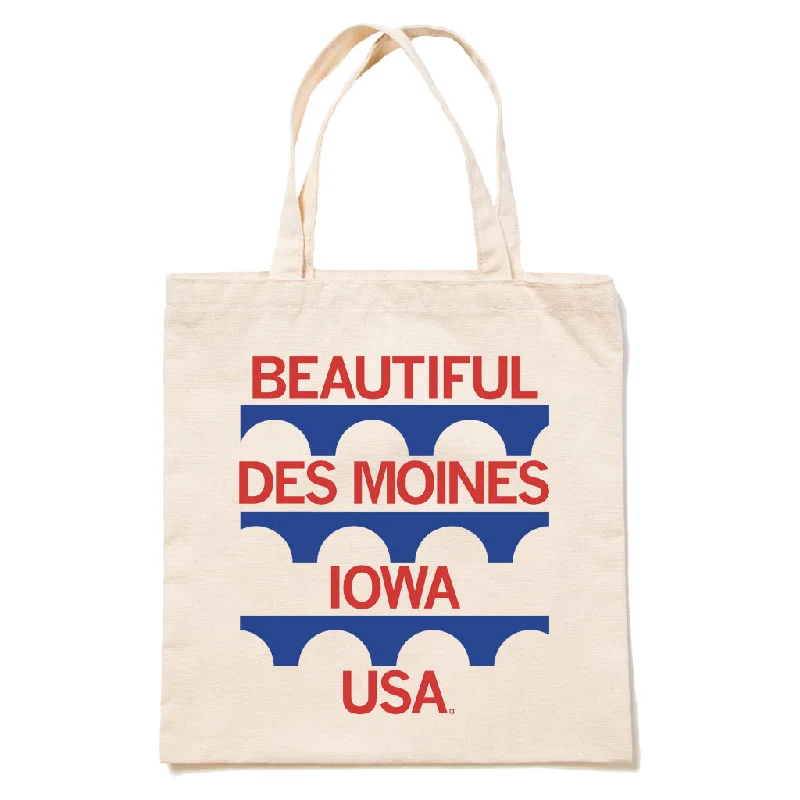 Beautiful Des Moines Iowa Tote Bag Huge Handbag Markdowns – Update Your Collection Now